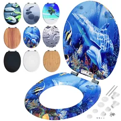 Toilettensitz Sealife mit Absenkautomatik