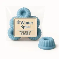 Duftmelt Duftwachs 5er Set - Winter & Weihnachts Duftkerzen | Raumduft (Winter Spice)