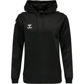 hummel Core XK Poly Sweat Hoodie Herren Black/Black 3XL