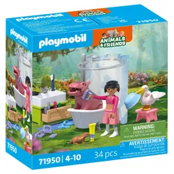 PLAYMOBIL 71950 - Animals and Friends - Tierischer Badespaß