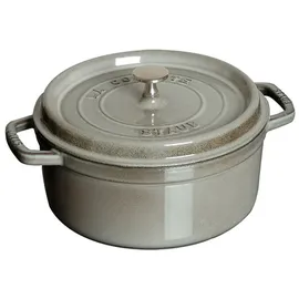 Staub Cocotte 18 cm rund graphitgrau