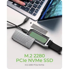 Icy Box IB-1919M-C42 USB4 M.2 NVMe Gehäuse