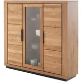 'massivart' Highboard 153 cm Beige
