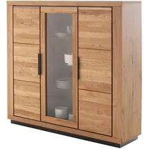 'massivart' Highboard 153 cm Beige