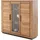 'massivart' Highboard 153 cm Beige