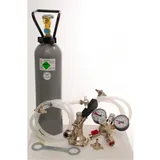 ich-zapfe Zubehörpaket 2 5L Adapter, 10mm! Bierschlauch, 2,0 kg CO2 für 1-leitige Zapfanlagen
