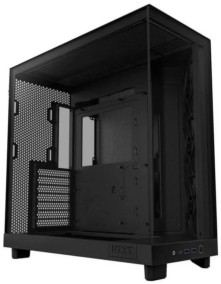 NZXT PC-Gehäuse H6 Flow PC-Gehäuse schwarz