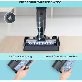 Klarstein Caswell Plus Nass-/Trockensauger kabellos akkubetrieben LED-Display
