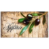 Artland Küchenrückwand »Oliven Guten Appetit«, (1 tlg.), braun