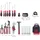 Wiha Mechaniker Werkzeugrucksack 41-tlg. schwarz/rot 38,5 x 26,0 x 53,0 cm