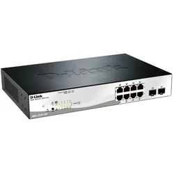 D-Link Web Smart DGS-1210-10P - Switch - managed - 8 x 10/100/1000 (PoE+)