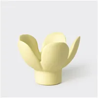 Räder Kerzenhalter Blume gelb