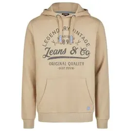 Riverso Kapuzenpullover Beige 5XL