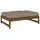 vidaXL Gartenhocker Honigbraun 120x80 cm Massivholz Kiefer
