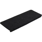 vidaXL Stufenmatten Selbstklebend 15 Stk. 65x24,5x3,5 cm Schwarz