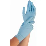 Franz Mensch Hygonorm® Einmalhandschuhe Nitril Safe Fit, blau, 10 x 200 Stück, Größe L