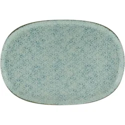 Servierplatte EMILIANA BLAU - blau - H 2.50 cm
