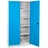 ADB Werkstattschrank Metall 92,0 x 50,0 x 195,0 cm grau 4 Fachböden abschließbar