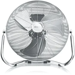 Brandson Bodenventilator 30 cm, Windmaschine Retro Stil, Ventilator, 3 Geschwindigkeitsstufen, Standventilator, hoher Luftdurchsatz
