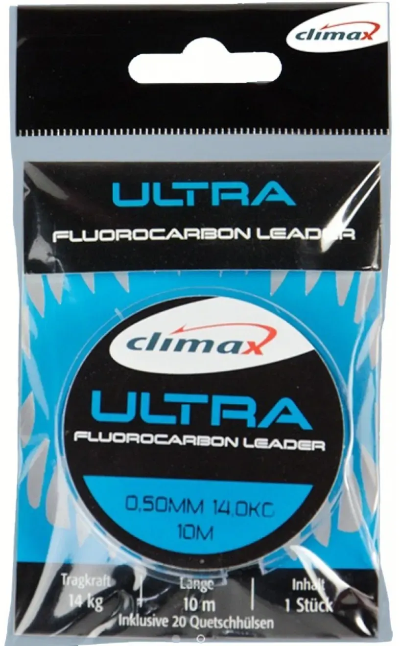 Climax 10m 10kg/0,40mm Ultra Fluorocarbon