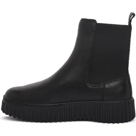 CLARKS Torhill Maple 26173858 4, Chelsea Boots, Stiefel in schwarz 38 - Black Leather - EU