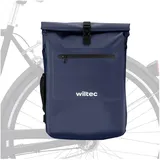 Wiltec Gepäckträgertasche 25 l blau