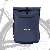 Wiltec Gepäckträgertasche 25 l blau