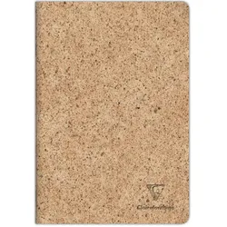 Clairefontaine 5x Kollektion Jeans & Cocoa, Notizheft mit Fadenbindung, A4 48 Blatt liniert, Kakao - Kakao 83523C