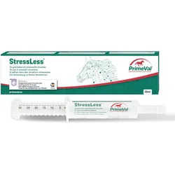 PrimeVal Stressless Paste für Pferde - beruhigendes Ergänzungsfuttermittel für Stress-Situationen - 30 ml