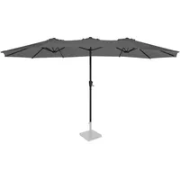 VONROC Premium Sonnenschirm Iseo 460x270cm - Robuster Sonnenschirm –