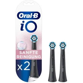 Oral B iO Sanfte Reinigung Aufsteckbürste schwarz 2 St.