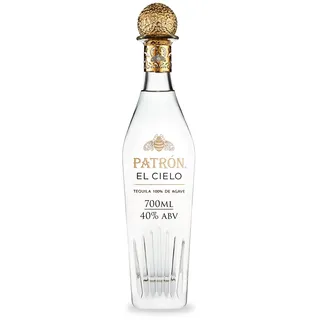 PATRON EL CIELO Premium Silver Tequila, 40% Vol., 70cL / 700mL, Alkohol aus 100% Weber Blue Agave, wird in kleinen Chargen in Mexiko handgefertigt