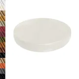 Lsjoaw Rund Sitzauflage Sitzkissen 30X30X3CM Runde Stuhl Sitzpolster Outdoor Garten Stuhlkissen Rundes StüHle Sitzauflagen Sitzunterlage Chair Cushion Color#1 Weiß