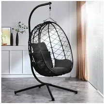 RAMROXX Hängesessel NEW XXL Schwarz/Grau