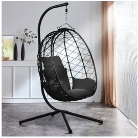 RAMROXX Hängesessel NEW XXL Schwarz/Grau