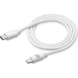 Cellular Line USB-C auf Lightning 0,6 m Weiß