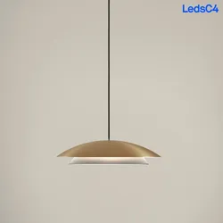 LEDS C4 Pendelleuchte NOWAY SMALL LED 16,5W 2700K MATTGold 618lm LEDS-00-8392-DN-05