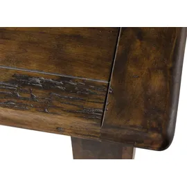 Massivmoebel24 Mango 200 x 76 x 100 cm braun lackiert