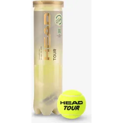 Tennisbälle Head Tour - 4er-Dose EINHEITSGRÖSSE