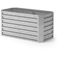 Vicco Komposter Silber, 120 x 60 cm, Gartenzubehör, Gartenpflege, Gartengeräte