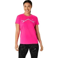 Asics LITE-Show SS TOP T-Shirt Damen PINK GLO XS