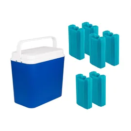BigDean Passive Kühlbox 24 l inkl. 6 Kühlakkus