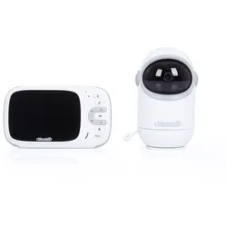 Chipolino Babyphone Sirius Kamera mit 3,2" TFT LCD Farbdisplay, Nachtsicht, VOX weiß