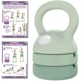 Polyfit Verstellbare Kugelhantel – 2,3 kg, 3,6 kg, 5,4 kg Kugelhantel-Gewichte-Set für Frauen