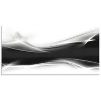 ARTland Wandbild ARTLAND "Kreatives Element", schwarz (farbe bild(er): schwarz), B:60cm H:30cm, Bilder, als Alubild, Leinwandbild in verschied. Größen