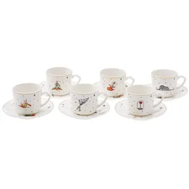 KARACA Kleiner Prinz Kaffeetasse 0,08 l Weiß 6 St.