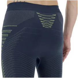 Uyn Resilyon 3/4 Funktionsunterhose Herren dark blue/yellow XXL