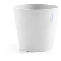 Ecopots Pflanztopf Amsterdam Weiss Ø 40 cm / Höhe 35 cm