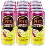 Pitu Caipirinha Passionfruit 10,0 % vol 0,33 Liter Dose, 12er Pack