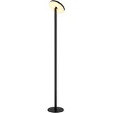 GLOBO Solarleuchte Aluminium schwarz matt 1xLED wetterfest IP54